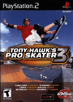 Tony Hawk's Pro Skater 3 box cover front